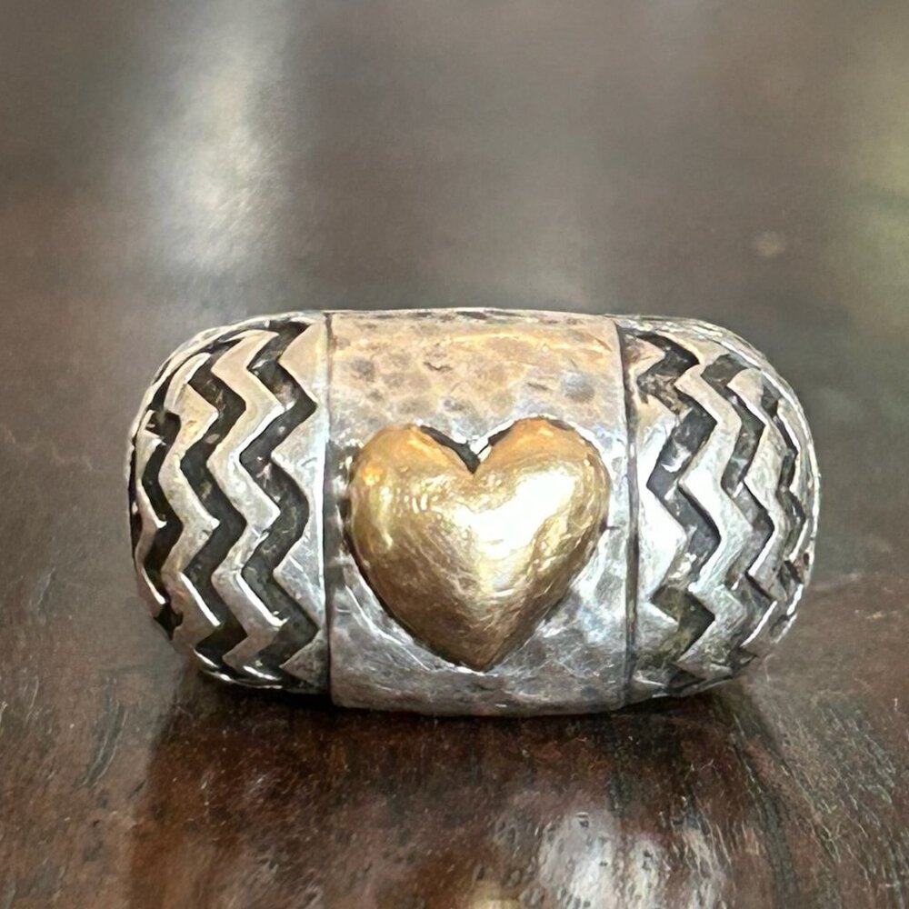 Dian Malouf Heart Ring